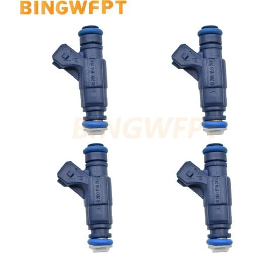 4Pcs Car Fuel Injector for 2005-2015 Polaris RZR Sportsman Ranger EFI 700 800 0280156208 1202863