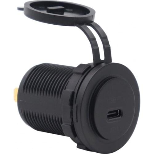 45W DC 12/24V AOC4045 PD Interface Charger Single Port Waterproof USB Type C Mini Phone Charger for Car