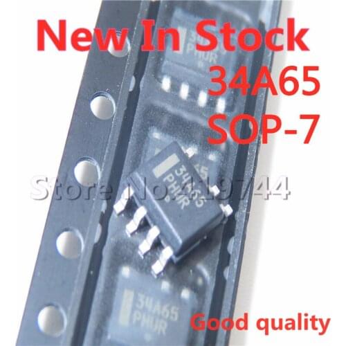 5PCS/LOT NCP1234AD65R2G 34A65 MC34A65 SOP-7 SMD LCD power management chip In Stock NEW original IC
