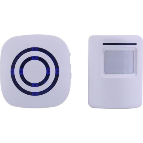 Home Security Wireless Infrared Motion Sensor Door Security Alarm System Lert Infrared Sensor Anti-theft Motion Detector