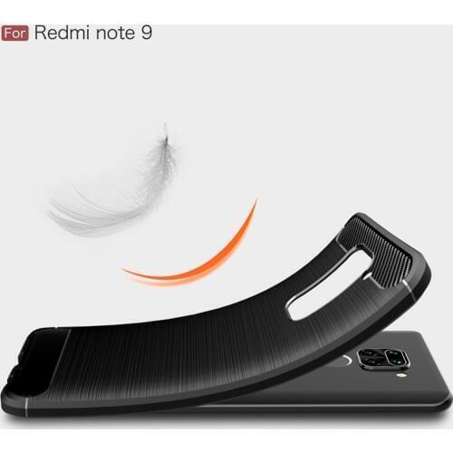 For Xiaomi Redmi Note 9 Case Business Soft Fundas Rubber Protective Phone Case For Xiaomi Redmi Note 9 Cover For Redmi Note 9