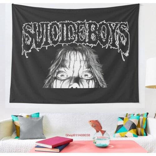Suicide Boys Tapestry tapestry Wall Tapestry Wall Hanging Wall Art Coverlet Bedding Blanket Sheet Throw Furniture Yoga Mat