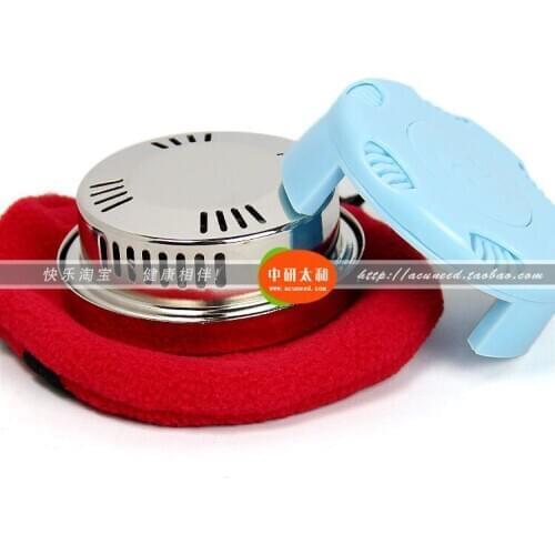 High Quality Stainless Steel with Moxibustion Box Acupuncture Massage Moxibustion Moxa Roll Box