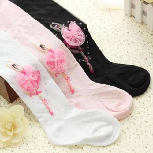 Cute Tights For Baby Girls Spring Candy Color Children Pantyhose Ballet Stockings Cotton Baby Girl Tights Kids