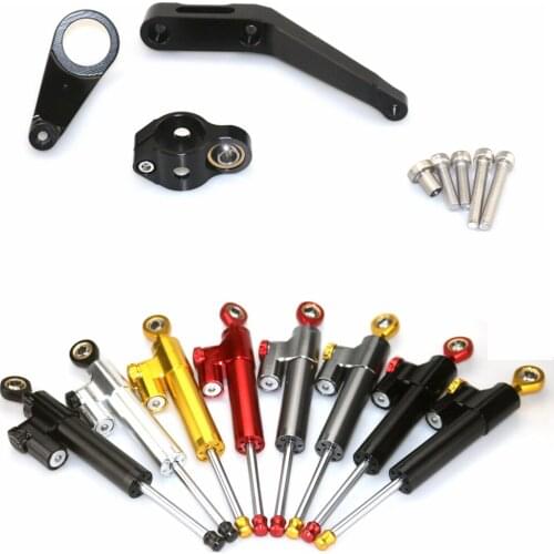 Motorcycle cnc Universal Stabilizer Damper Complete Steering Mounting Bracket For HONDA CBR549RR 2002