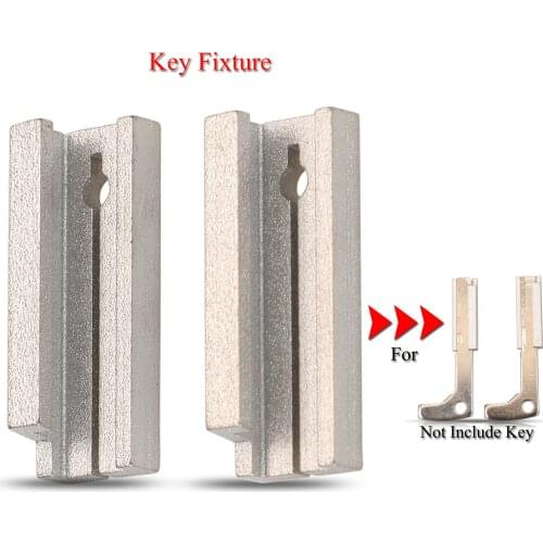 Kutery Duplicating Key Fixture Clamp For Mercedes Benz HU64 Key Blank Cutting Copy Machine Parts Cutter Key Tool