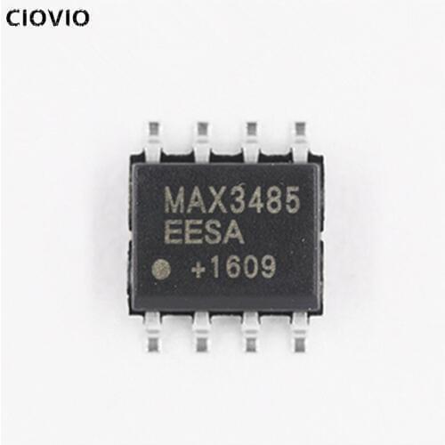 CIOVIO 10PCS MAX3485EESA+T MAX3485ESA+T MAX485CSA MAX485ECSA+T MAX485EESA MAX485ESA