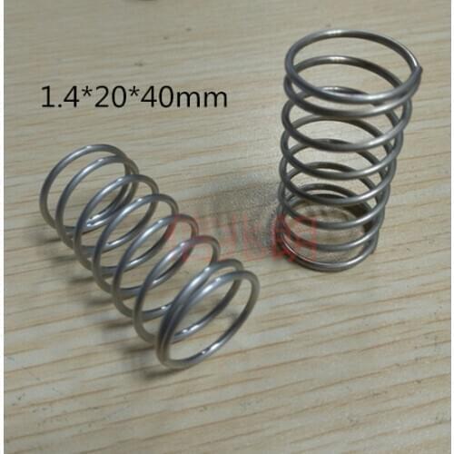500PCS 1.4mm*20mm*40mm high compression spring
