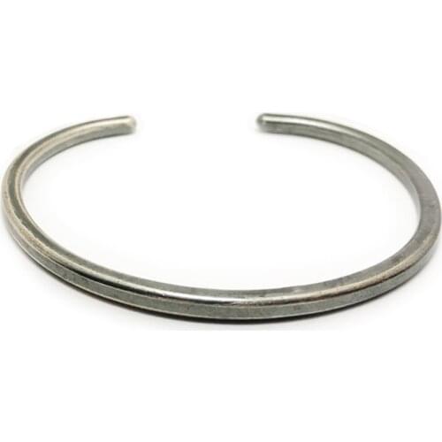 Fashion Men Bracelets for Men Stainless Steel Punk Antique Chain Bracelet For Men Mens Silver Oxide Plain Bracelet