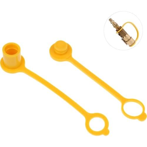 1 Pair Propane / Natural LP Gas Quick Disconnect Connect 3/8' Cap and Plug Propane / Natural LP Gas Quick Disconnect Quick
