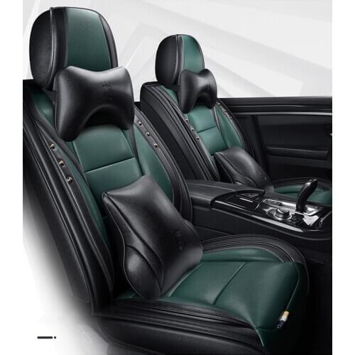 Ins leather black red blue car seat cover For haval h6 f7 h2 h9 accessories seat covers