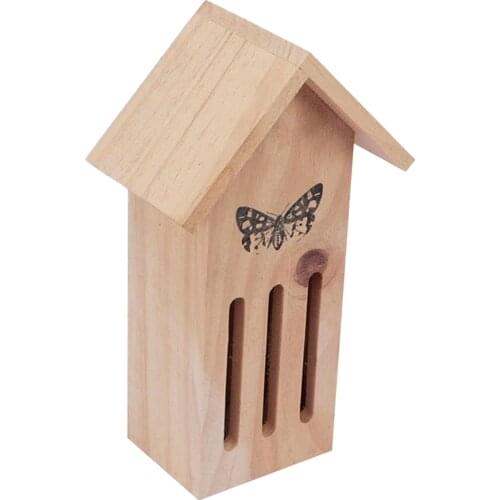 Wooden Insect House, Hotel Home for Ladybirds and Lacewings, Bees, Provides Home Habitat for Bees, Butterflies