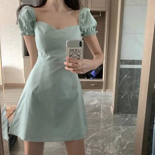 Зеленые летние платья JEYONGZOO China At AliExpress