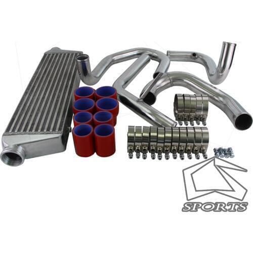 Front Mount Intercooler + Piping Kit Fits For 98-05 V*W J*ETTA G*olf G*TI 1.8T