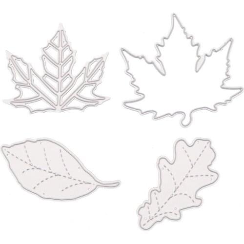 Leaves Metal 2021 New Metal Cutting Dies Stencils for DIY Scrapbooking Album Decorative Embossing Paper