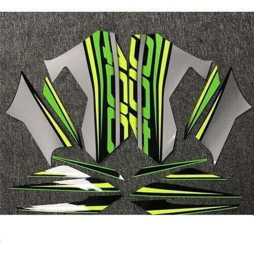 Motorcycle Whole Fairing Sticker Decals Kit for NINJA400 ninja 400 2018