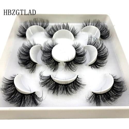 Mink Eyelashes 10-25mmLashes Fluffy 3d Mink Lashes Makeup Dramatic Long Natural Eyelashes Wholesale Eyelash Extension Maquillaje