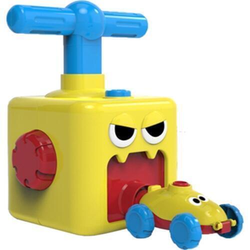 New Fashion Children Inertial Power Balloon Car Science Experiment Toy Puzzle Fun Inertial