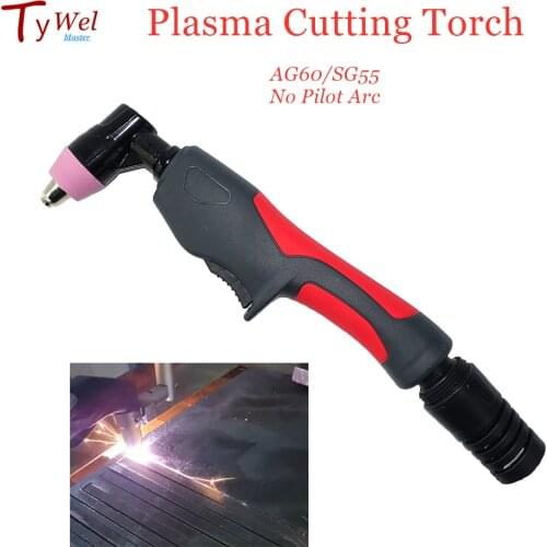 AG60 Torch Inverter Plasma Cutter Gun Plasma Cutting Torch Hand Use Head Air Cooled SG55 60A Plasma Cutting Torch