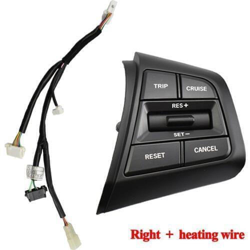 The Right Side Button For H yundai ix25 (creta) 1.6 L Cruise Cancel Switch Steering Wheel with Heating / Standard Wire