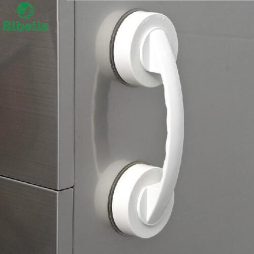 SBLE Shower Handle Bar Safe Grip with Strong Hold Suction Cup for Safety Grab in Bathroom ,Tub , Shower , Toilet free shipping