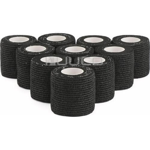 10 PCS/LOT Self Adhesive Tape/Camouflage Tape/Security protection waterproof self adhesive elastic bandage for Gun/Telescope etc