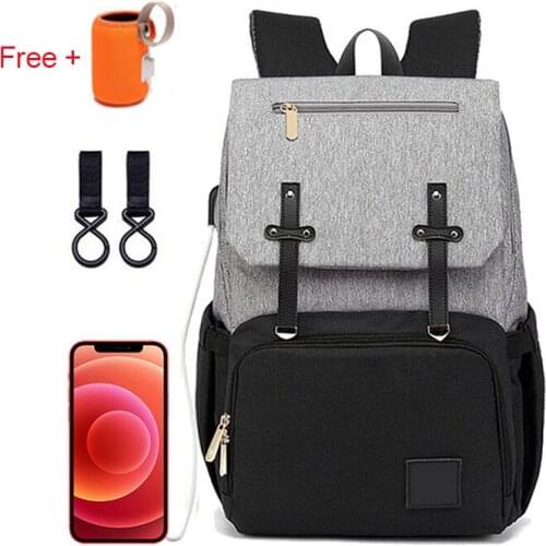 Womens Backpack Diaper Bag For Mom High Quality Maternity Baby Care Nappy Bags Fashion Mommy Bag Outdoor Travel Backpack 2020