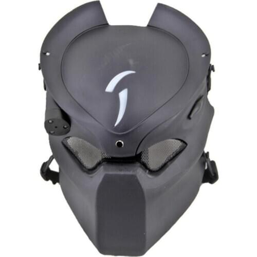Alien VS Predator Lonely Wolf Skull Tactical Full Face Mask Airsoft Paintball Military Army Halloween Party Cosplay Ghost Masks