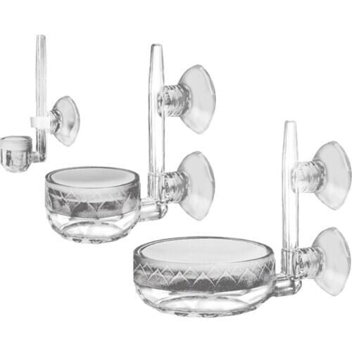 Grass Tank Fish Tank CO2 System Bubble Diffuser Air Refiner Arcylic Tube with Suction Air Stone Disk Oxygen Diffuser