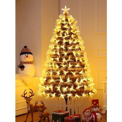 GY High-End Optical Fiber Christmas Tree 1.2/1.5/1.8 Household Package 3 M Large Shopping Mall Christmas Decorations Ornaments