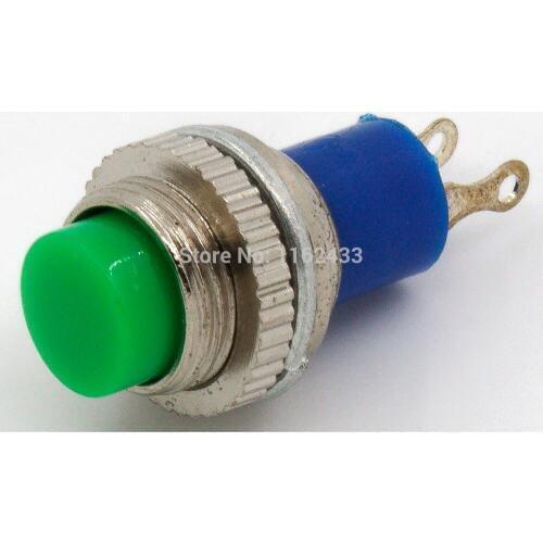 10pcs / lot DS-315 10mm reset ON - (OFF) push button switch SPST pushbutton