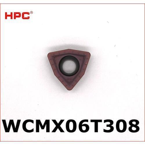 10 pcs of WCMX06T308 CNC cutting tools tungsten carbide drilling inserts drilling cutter
