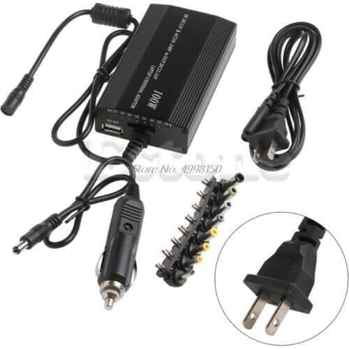 DC In Car Charger Notebook Universal AC Adapter Power Supply For Laptop 100W 5A Drop shippingWholesale dropshipping