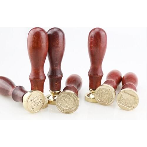 Free Shipping Customize logo Personalized image custom seal wax sealing stamp wedding Invitation Retro Sealing stamp