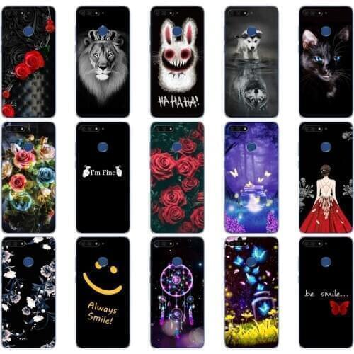 Case For Huawei Honor 7C 5.7 Inch Case Soft TPU Cover For Huawei Honor 7c Aum-L41 Coqa Back Protective Phone Fundas