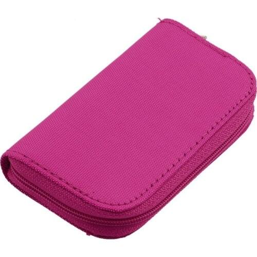 4 Colors SD SDHC MMC CF for Micro SD Memory Card Storage Carrying Pouch Bag Box Case Holder Protector Wallet Wholesale Store 22