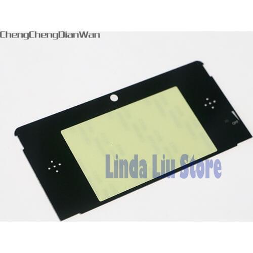 ChengChengDianWan 10pcs 20pcs Replacement upper Protective Screen Lens Top LCD Lens for 3DS replacement Part
