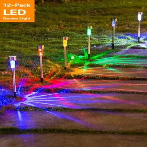 LED Solar Garden Light Solar Powered Lamp Lantern Waterproof Landscape Lighting Solar Lights For Garden Decoration Outdoor