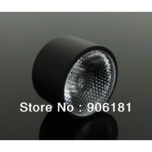 HGL-9.7 High quality Led Lens, Lens diameter: 9.7mm, With Holder Size: 10.7X7.1mm, 25 degree, Bead surface, PMMA Materials