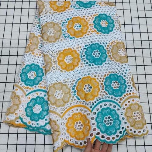 French lace fabric for wedding high quality swiss voile lace in switzerland african cotton voile lace for party 5yardS 10L135