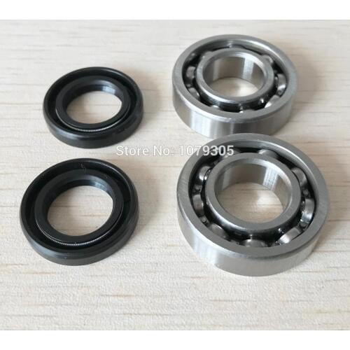 Crankshaft Oil Seal grooved ball Bearing Kit For STIHL MS180 MS170 MS 180 170 018 017 Chainsaw
