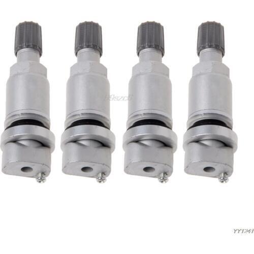 4xTPMS System Tyre Tire Pressure Sensor Valve Stem For Peugeot 407 407SW Tire Pressure Monitor Systems Kit DropShip