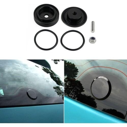 Car Rear Wiper Delete Kit O-ring Seal Nut Screw Block Off Plug Cap For Acura RSX DC5 Integra For Mazda 3 Hatchback Speed 3 Etc