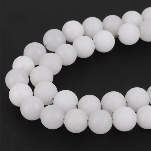 4-10mm Natural Stone Frosted Matte Round Beads Onyx Loose Beads For Handmade DIY Bracelet&Bangles Jewelry Making