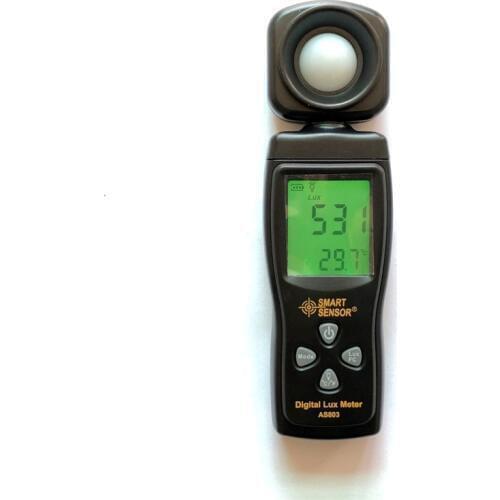 Digital photography Mini spectrometer actinomete Lux Meter light meter Luminance tester 1-200,000 Lux tools Smart Sensor AS803