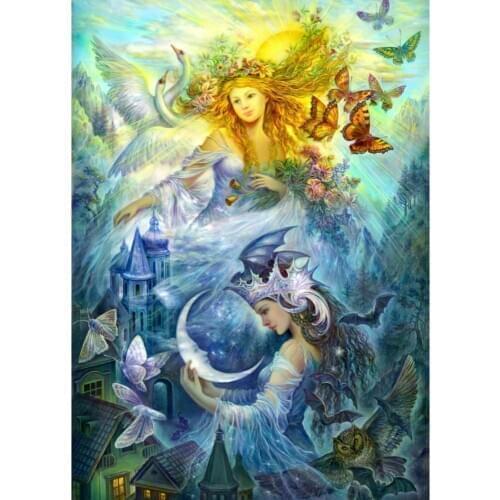 Girl Fairy Butterfly Animal Full Drill Square Round 3D DIY Diamond Painting Kit Animal Diamond Embroidery Mosaic Cross Stitch