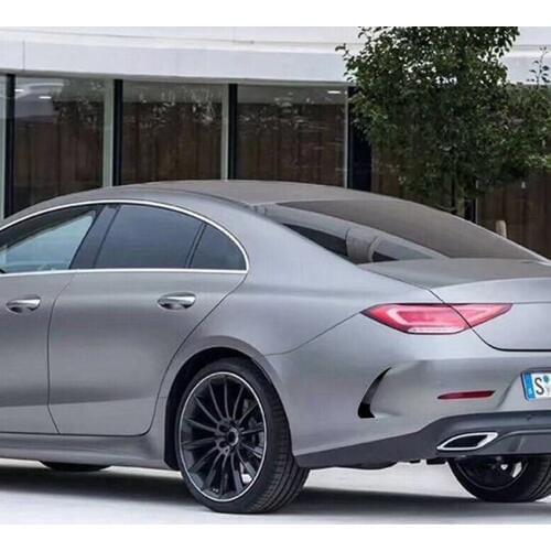 Rear Bumper Fender Stickers Trim Cover for Mercedes Benz CLS Class C257 CLS300 350 450 2018+ Accessories Car Styling