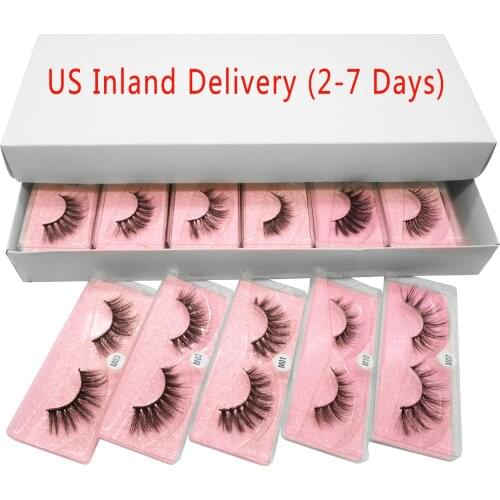 Wholesale Natural False Eyelashes Fuax mink eyelashes Long Makeup 3d Mink Lashes Extension Eyelash Mink Eyelashes For Beauty