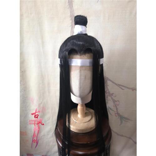 New Grandmaster of Demonic Cultivation The Untamed Wuxian Wangji Lan zhan Cosplay Hair Wig Chen qinglin