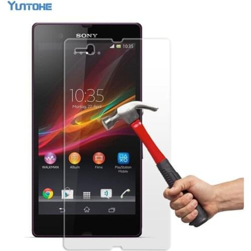 Wholesale 500pcs/lot 0.3mm 9H Premium Tempered Glass screen protector For sony xperia Z1 Z2 Z3 Z4 Z5 T2 T3 E3 E4